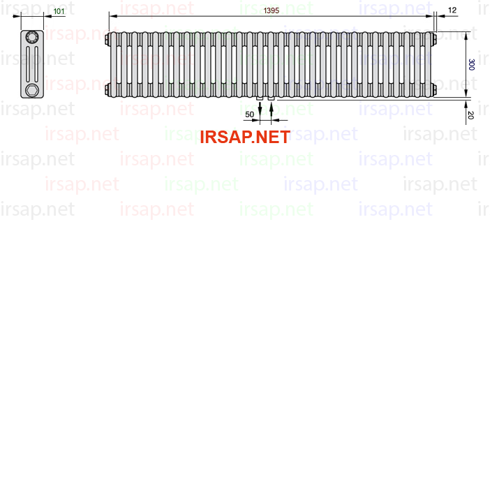 Радиатор IRSAP Tesi 30300/31 T50 CL 01